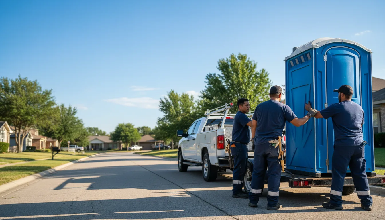 Portable Toilet Rental in East Moline, IL near me